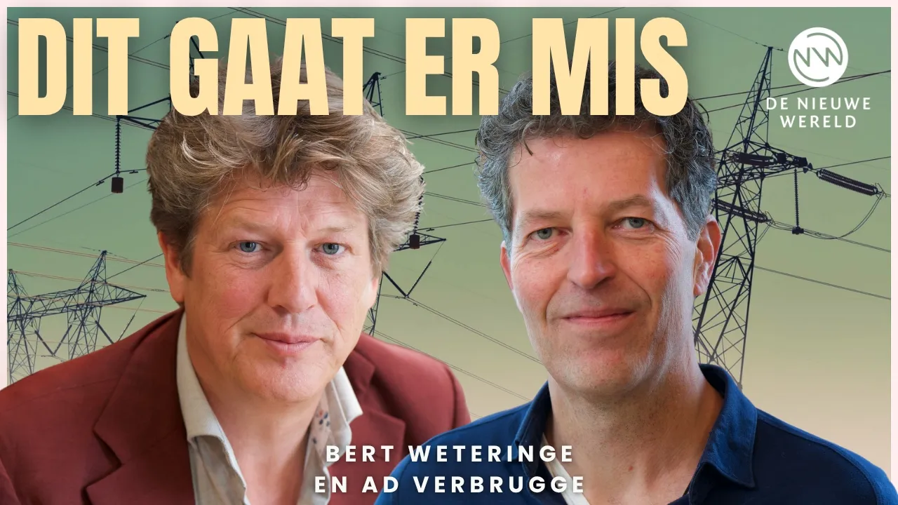 ''Overheid misleidt publiek over vol stroomnet'' Ad Verbrugge en Bert Weteringe
